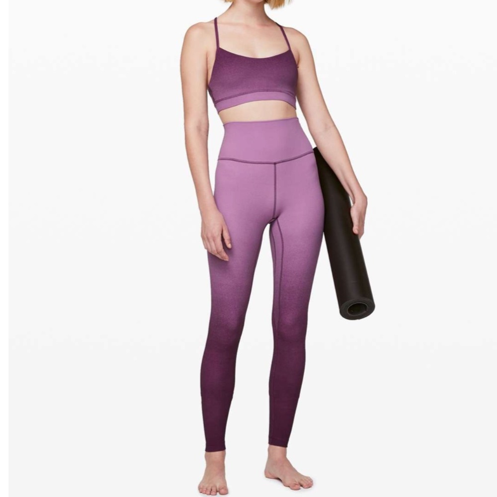 Lululemon Align Pant 28" Spray Ombre Align Pant Jubilee Multi Size 4
